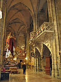 Собор святого Витта, внутри. Чехия. (337x450 80Kb)