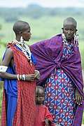 Первые масайские женщины. (300x450 71Kb)