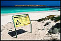 Signal on Golden Island Lookout, Coffin Bay, Eyre Peninsula, South Australia