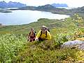 Теплые краски трека, Лофотенские острова, Норвегия. (778x583 135Kb)