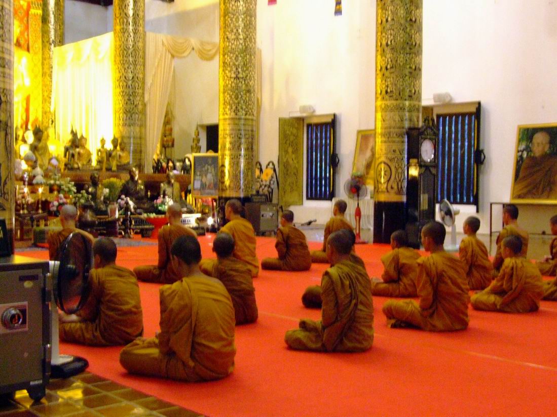 Медитация, Тайланд.
