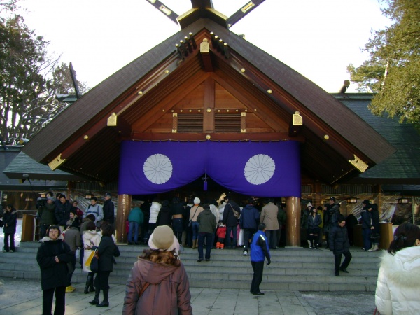 В синтаистском храмепония, Япония.