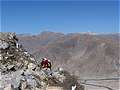 Тибет, монастырь Ганден, путь паломников. (640x480 105Kb)