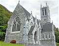 Мемориальная Нео-готическая Церковь, Аббатство Kylemore, Ирландия. (600x463 122Kb)