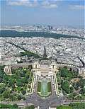 Вид с Эйфелевой башни, Париж, Франция. (563x723 153Kb)