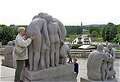 Парк Фрогнер, скульптуры Вигеллана в Осло, Норвегия. (640x439 89Kb)