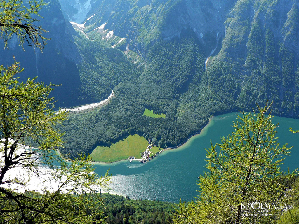 Королевское Озеро (Koenigssee), Германия. | Германия | фотографии к ...