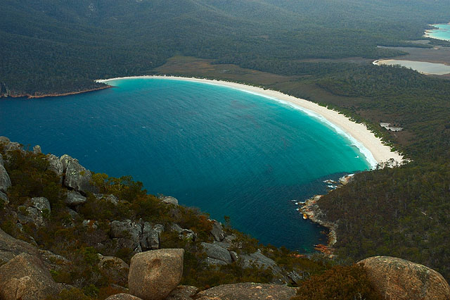   Coles Bay  Wineglass Bay, Freycinet Peninsula, 